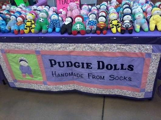 pudgies craft booth